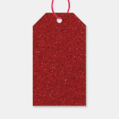  Valentijnsdag Retro Cupido Rood Aangepast Cadeaulabel (Achterkant)