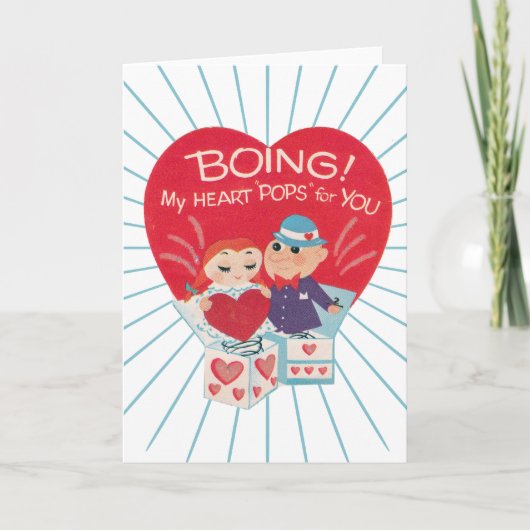  Valentijnsdag retro kaarten (Voorkant)