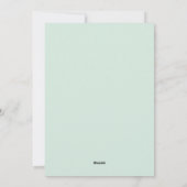 Valentijnsdag Retro Mid Century Cat Feestdagenkaart (Achterkant)