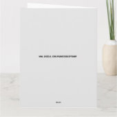 VALENTIJNSDAG ROBOT LIEFDE MACHINE GROOTTE KAART (Achterkant)