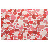 Valentijnsdag rode roze harten stof (Yard (91,4 cm))