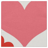 Valentijnsdag rode roze harten stof (Close Up)