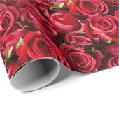 Valentijnsdag rode rozen cadeaupapier (Rol Hoek)