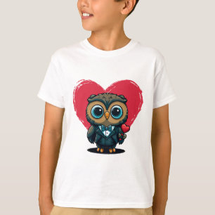 Valentijnsdag Romance met Schattige boomgaard T-shirt