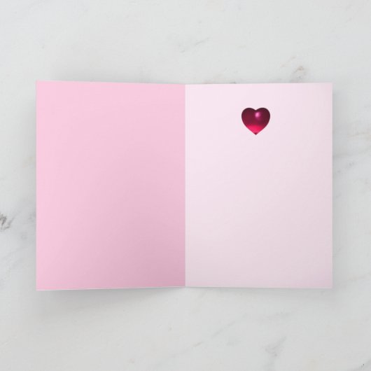 VALENTIJNSDAG ROMANCE, ROMANTISCHE VERLIEZEN IN NA FEESTDAGEN KAART (Binnen)