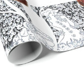 VALENTIJNSDAG ROMANTIC LOVERS RED WAX SEAL HEART CADEAUPAPIER (Rol Hoek)