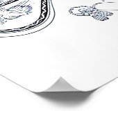 VALENTIJNSDAG ROMANTIEK, ROMANTISCHE GELIEFDE IN D POSTER (Hoek)