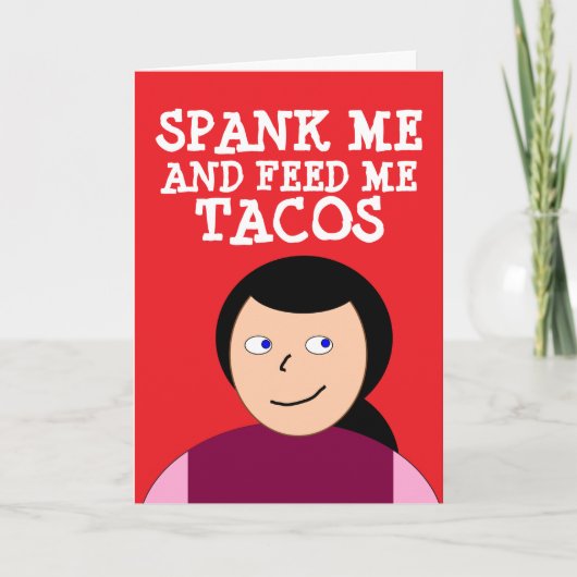 VALENTIJNSDAG ROMANTISCH FUNNY ECHTGENOOT GROET KAART (Voorkant)