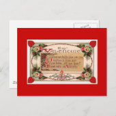 Valentijnsdag Romantisch gedicht Briefkaart (Voorkant / Achterkant)