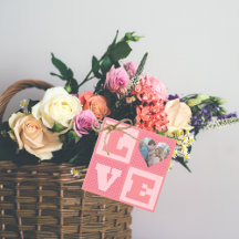 Valentijnsdag romantisch roze liefde hart foto