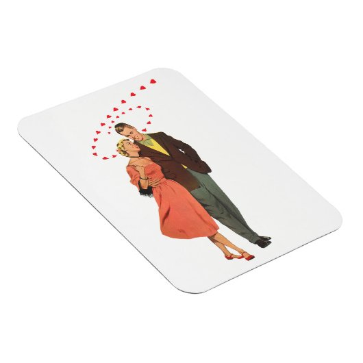 Valentijnsdag, Romantische drijvende harten Magneet (Rechterzijde)