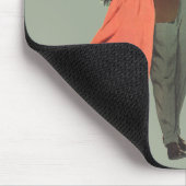  Valentijnsdag, Romantische drijvende harten Muismat (Hoek)