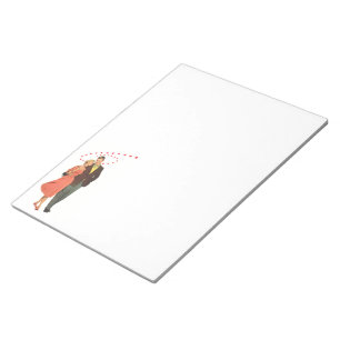 Valentijnsdag, Romantische drijvende harten Notitieblok