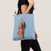Valentijnsdag, Romantische drijvende harten Tote Bag (Dichtbij)
