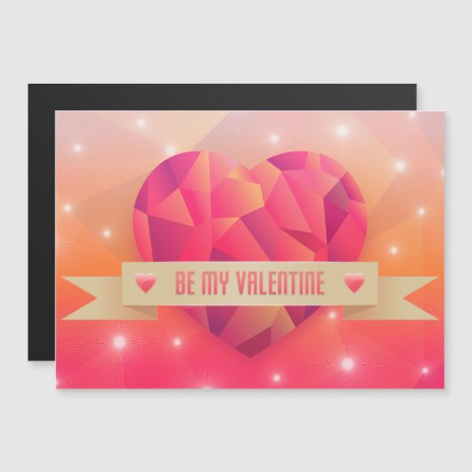 Valentijnsdag romantische liefde modern (Voorkant / Achterkant)