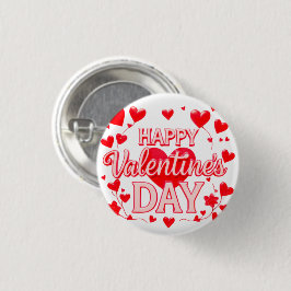 VALENTIJNSDAG RONDE BUTTON 3,2 CM