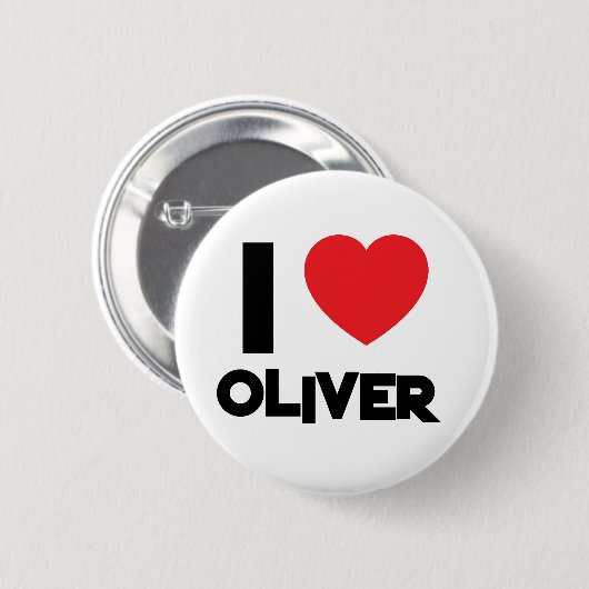 Valentijnsdag Ronde Button 5,7 Cm (Voorkant /achterkant)