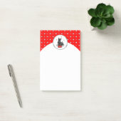 Valentijnsdag (rood) Scottie Dog (zwart) Post-it® Notes (Kantoor)