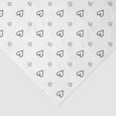 Valentijnsdag (rood) Scottie Dog (zwart) Tissuepapier (Detail)