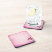 Valentijnsdag Roos Bier Onderzetter (Rechterzijde)