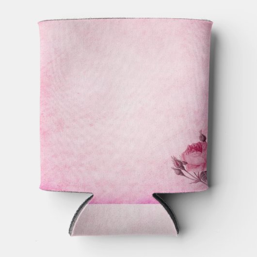 Valentijnsdag Roos Blikjeskoeler (Voorkant)