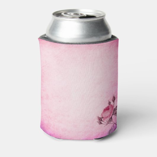 Valentijnsdag Roos Blikjeskoeler (Blikje Achterkant)