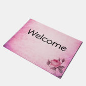 Valentijnsdag Roos Deurmat (Schuin)