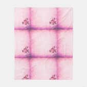 Valentijnsdag Roos Fleece Deken (Voorkant)