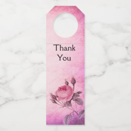 Valentijnsdag Roos Flessenhanger