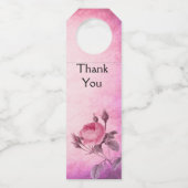 Valentijnsdag Roos Flessenhanger (Voorkant)