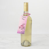 Valentijnsdag Roos Flessenhanger (Schuin)