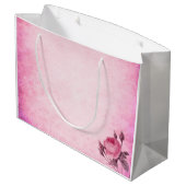 Valentijnsdag Roos Groot Cadeauzakje (Achterkant Gekanteld)