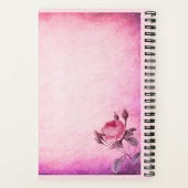 Valentijnsdag Roos Notitieboek (Achterkant)