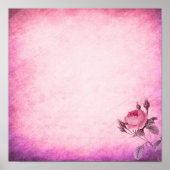 Valentijnsdag Roos Poster (Voorkant)