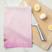 Valentijnsdag Roos Theedoek (Quarter Fold)