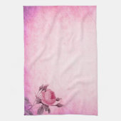 Valentijnsdag Roos Theedoek (Verticaal)