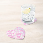 Valentijnsdag roze harten achtergrond-38923 kartonnen onderzetters (Insitu)