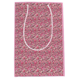 Valentijnsdag Roze Harten en wervelingen Medium Cadeauzakje