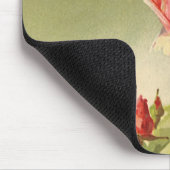  Valentijnsdag Roze Victoriaans Roos van de tuin Muismat (Hoek)