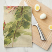  Valentijnsdag Roze Victoriaans Roos van de tuin Theedoek (Quarter Fold)