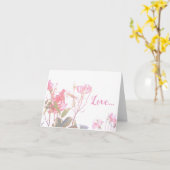 Valentijnsdag rozen wenskaart kaart (Gele Bloem)