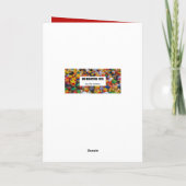 Valentijnsdag - Rozen zijn rood, viooltjes zijn pa Kaart (Achterkant)