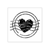 Valentijnsdag Rubberstempel (Afrduk)