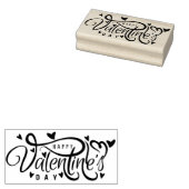 Valentijnsdag Rubberstempel (Gestempeld)