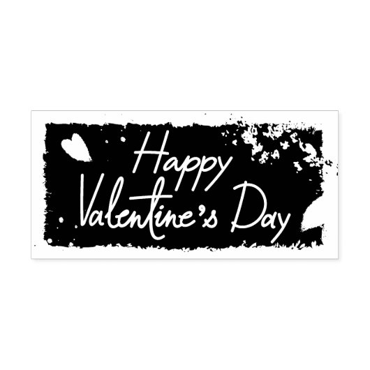 Valentijnsdag Rubberstempel (Afrduk)