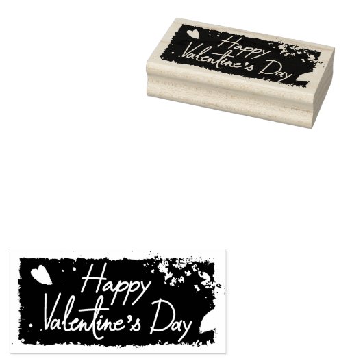 Valentijnsdag Rubberstempel (Gestempeld)