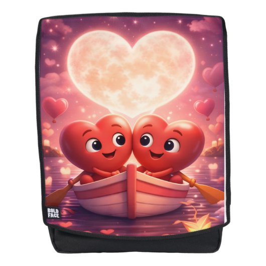 Valentijnsdag Rugtassen (Voorkant)