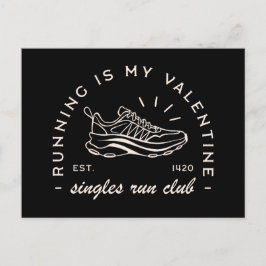 Valentijnsdag runner grappige enkele quotes briefkaart