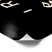 Valentijnsdag runner grappige enkele quotes perfect poster (Hoek)