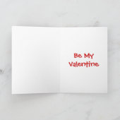 Valentijnsdag Russisch blauw grijs kat Feestdagen Kaart (Binnen)